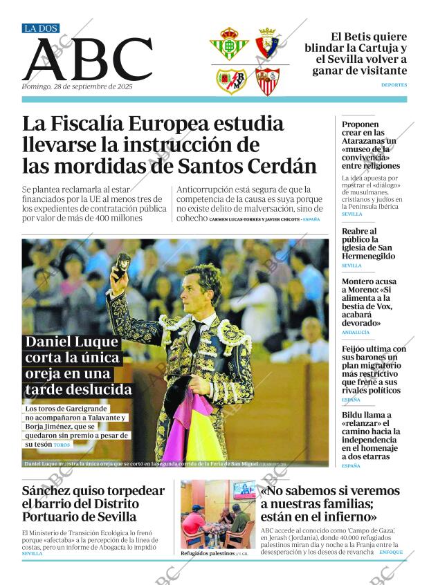 ABC SEVILLA 28-09-2025 página 2