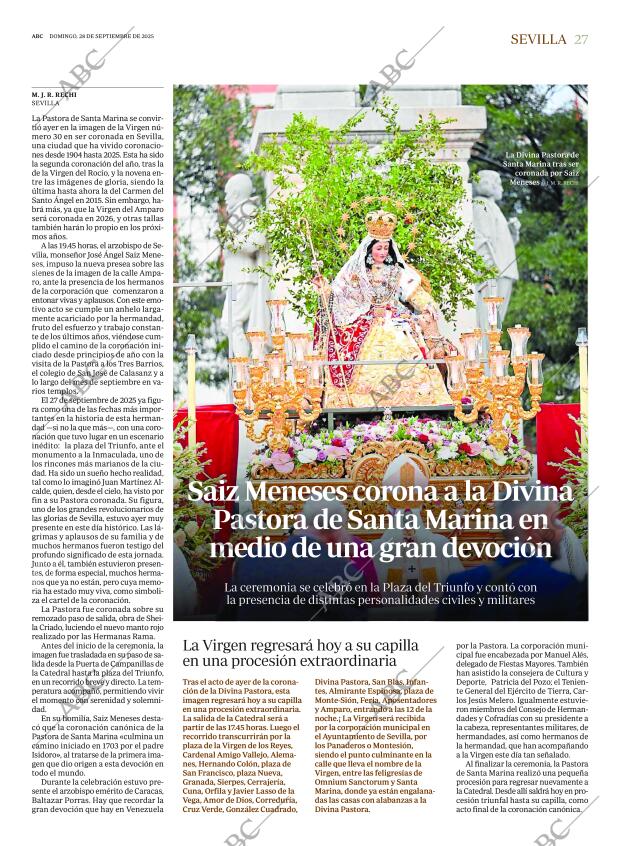 ABC SEVILLA 28-09-2025 página 27