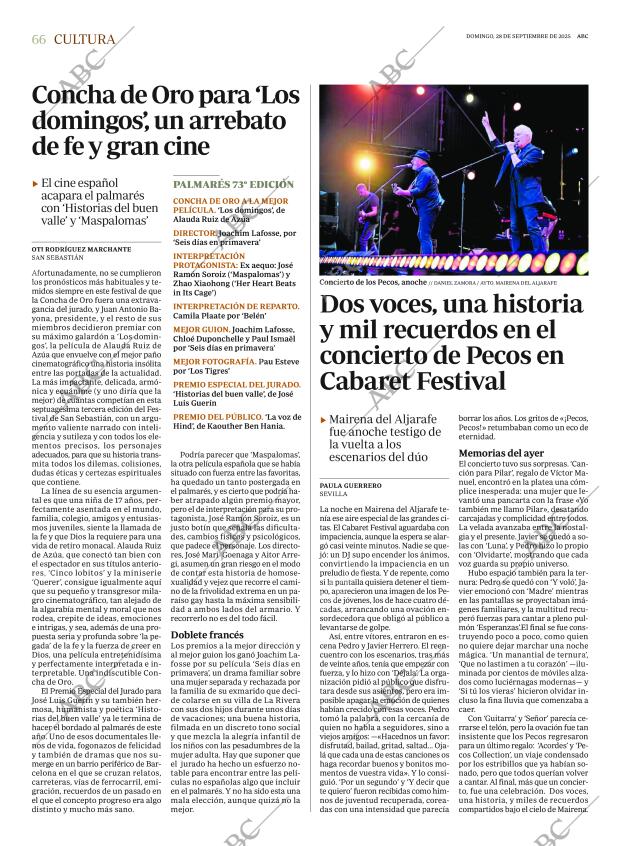 ABC SEVILLA 28-09-2025 página 66