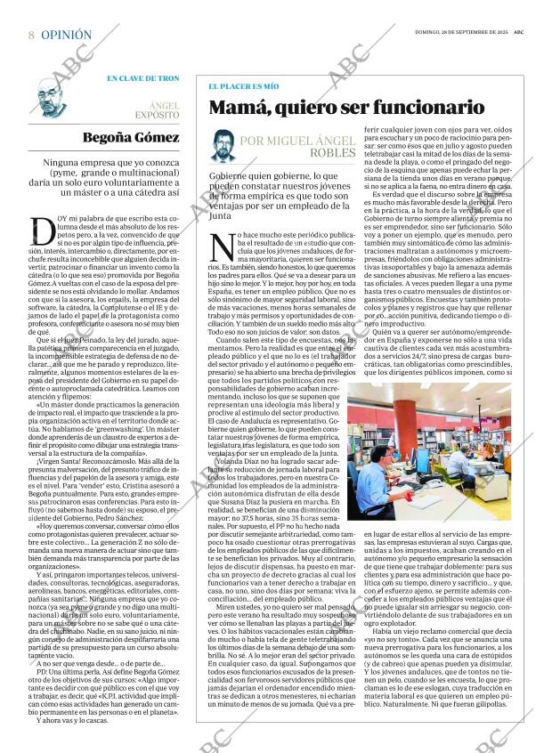 ABC SEVILLA 28-09-2025 página 8