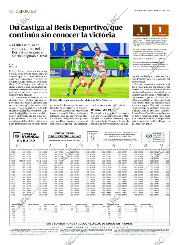 ABC SEVILLA 28-09-2025 página 82