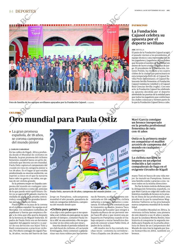 ABC SEVILLA 28-09-2025 página 84