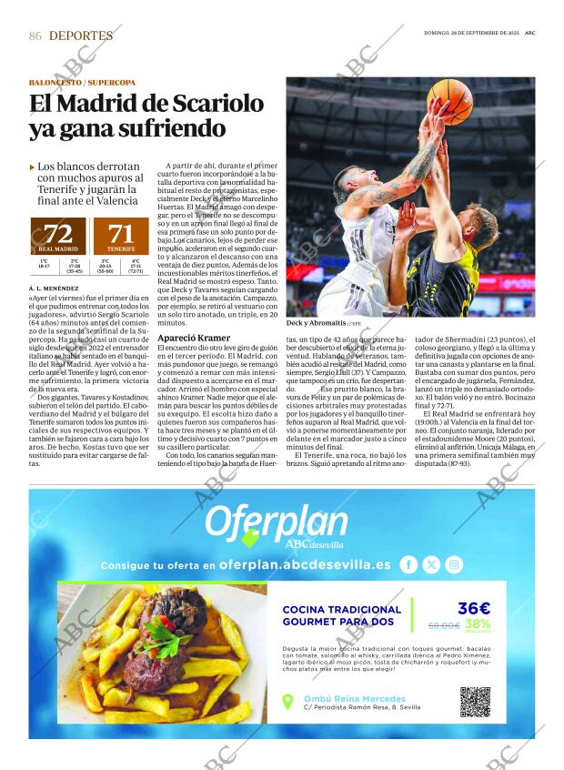 ABC SEVILLA 28-09-2025 página 86
