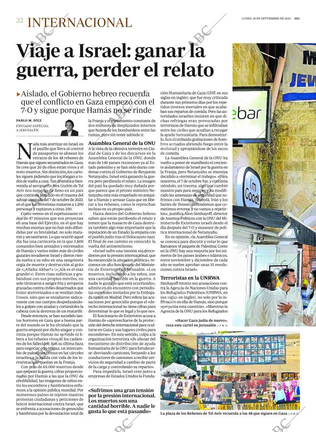 ABC MADRID 29-09-2025 página 22