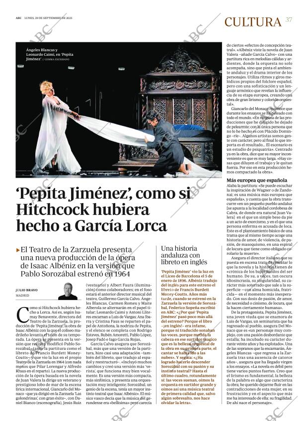 ABC MADRID 29-09-2025 página 37