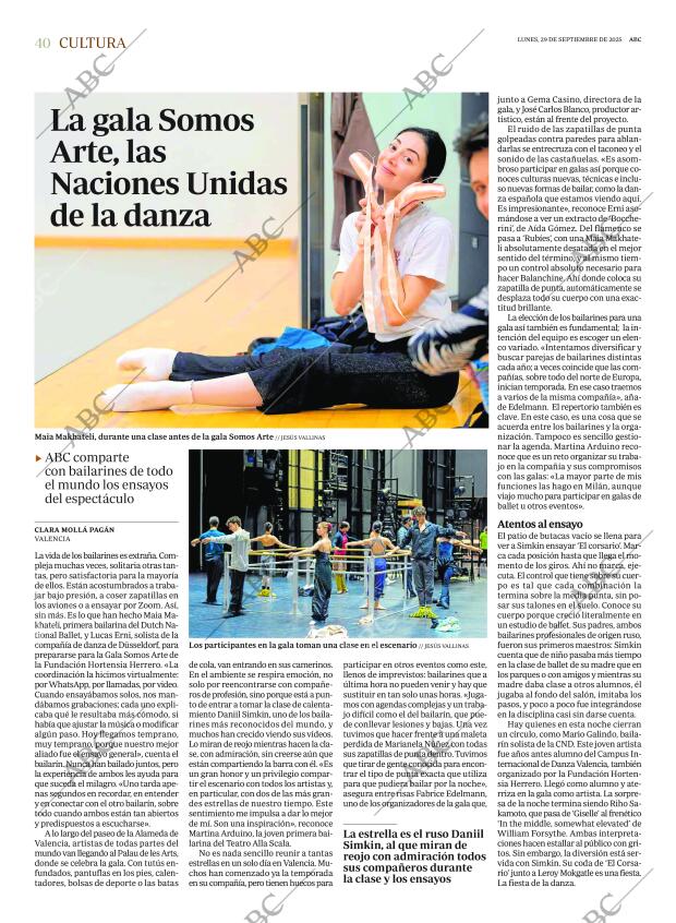 ABC MADRID 29-09-2025 página 40
