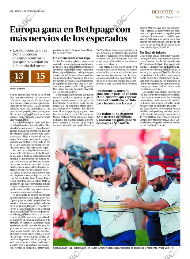 ABC MADRID 29-09-2025 página 49