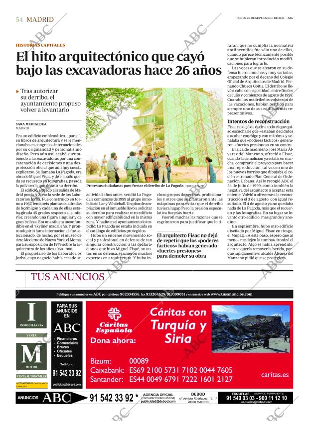 ABC MADRID 29-09-2025 página 54