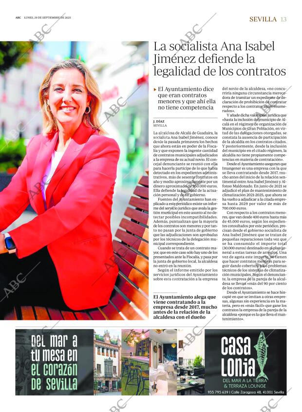 ABC SEVILLA 29-09-2025 página 13
