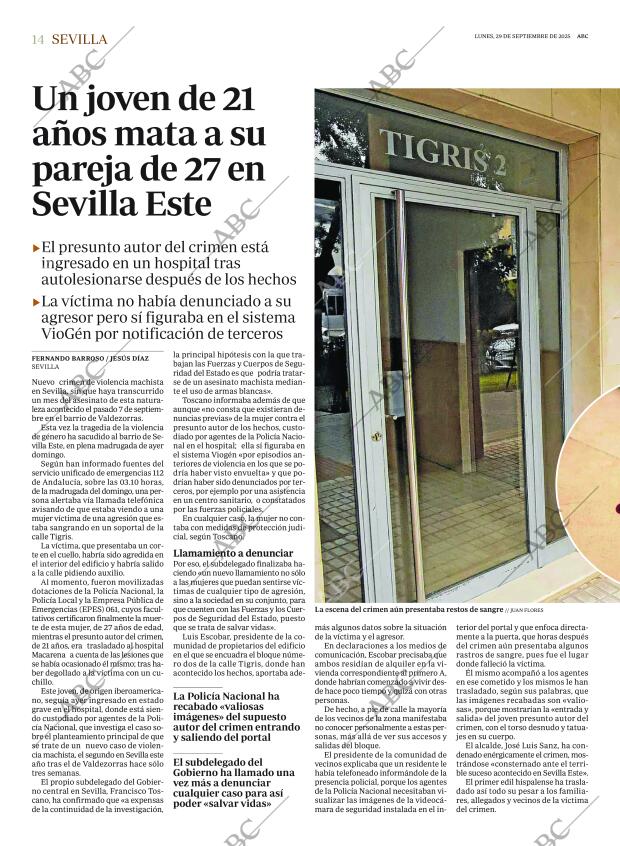 ABC SEVILLA 29-09-2025 página 14