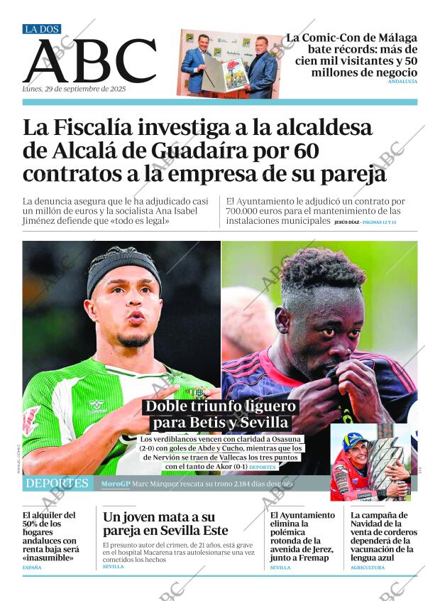 ABC SEVILLA 29-09-2025 página 2
