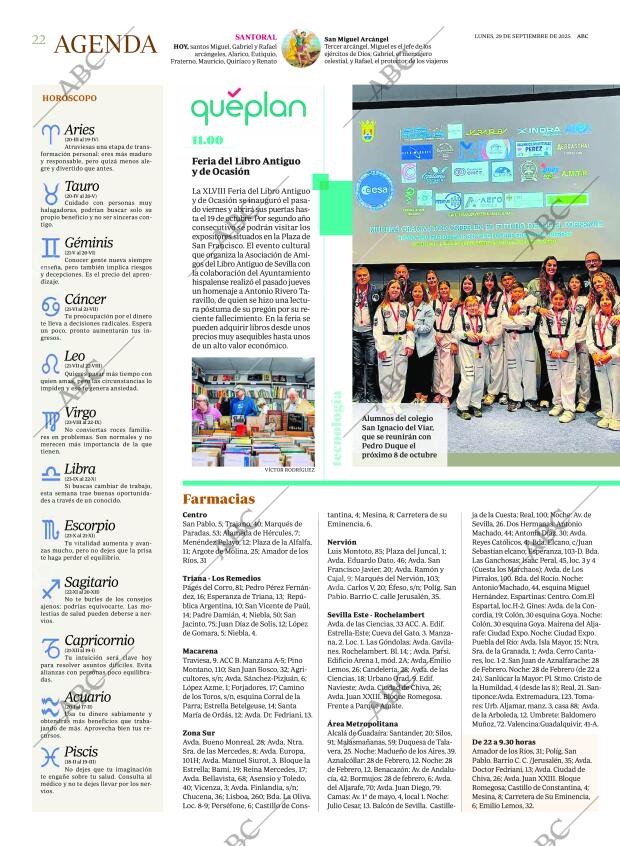 ABC SEVILLA 29-09-2025 página 22