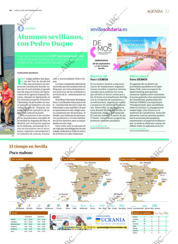 ABC SEVILLA 29-09-2025 página 23