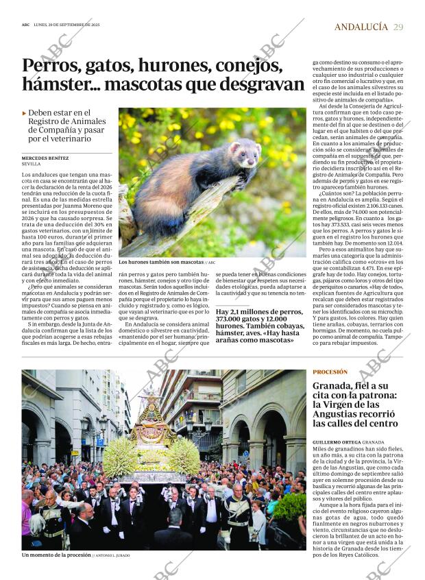 ABC SEVILLA 29-09-2025 página 29