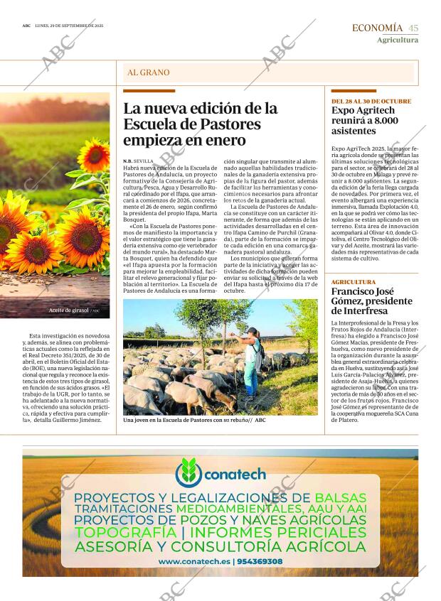 ABC SEVILLA 29-09-2025 página 45