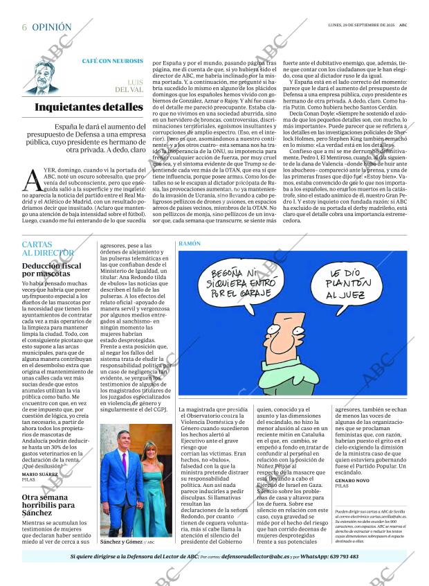 ABC SEVILLA 29-09-2025 página 6