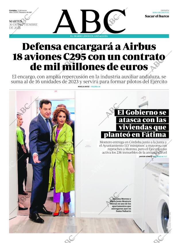 ABC CORDOBA 30-09-2025 página 1