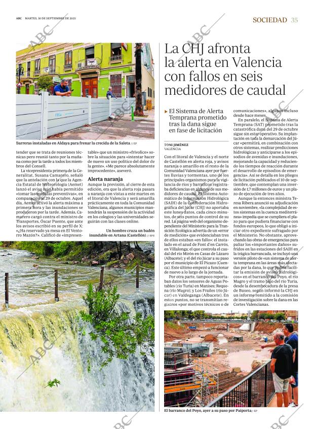 ABC MADRID 30-09-2025 página 35