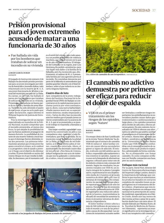 ABC MADRID 30-09-2025 página 37