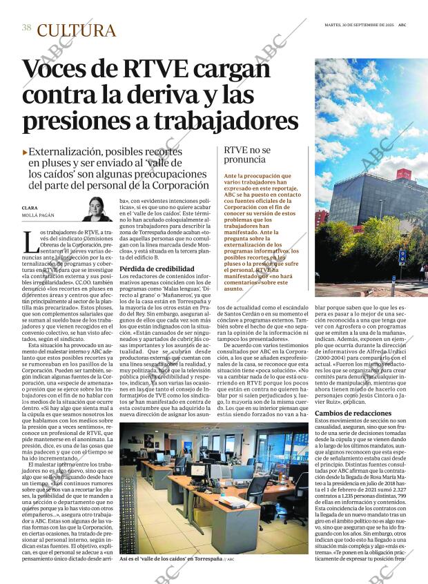 ABC MADRID 30-09-2025 página 38