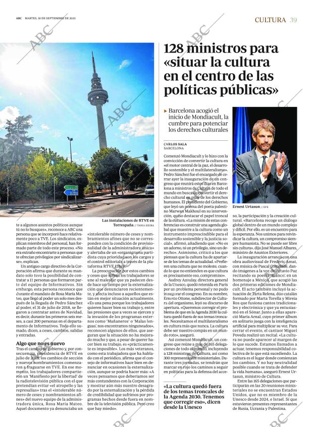 ABC MADRID 30-09-2025 página 39