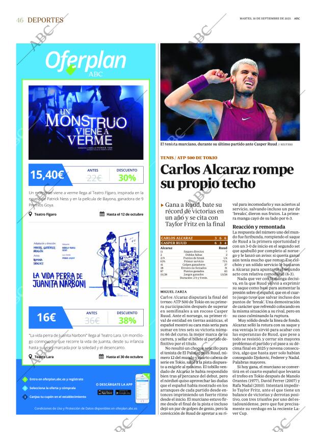 ABC MADRID 30-09-2025 página 46