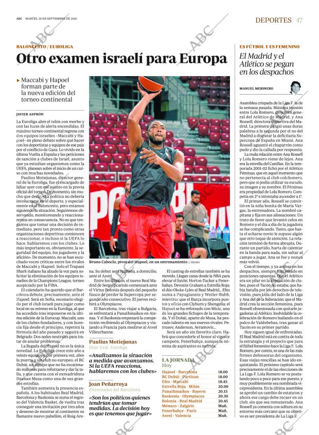 ABC MADRID 30-09-2025 página 47