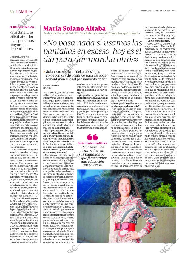 ABC MADRID 30-09-2025 página 60
