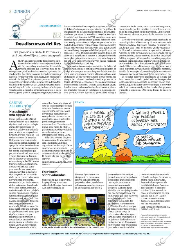 ABC MADRID 30-09-2025 página 8
