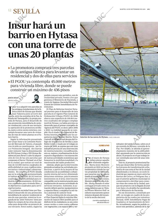 ABC SEVILLA 30-09-2025 página 12