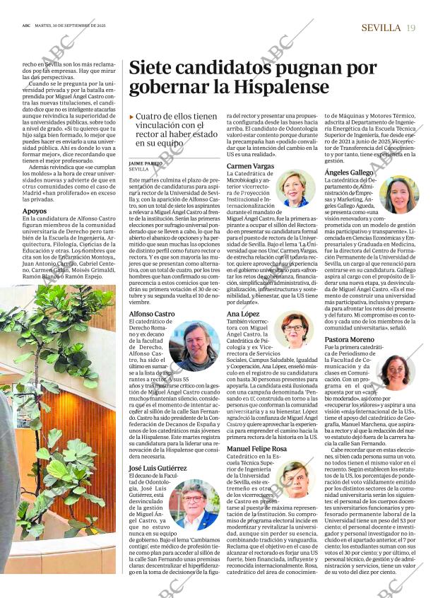 ABC SEVILLA 30-09-2025 página 19