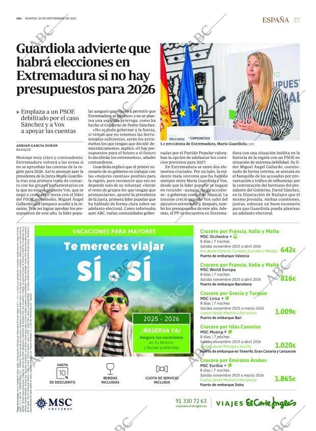 ABC SEVILLA 30-09-2025 página 37