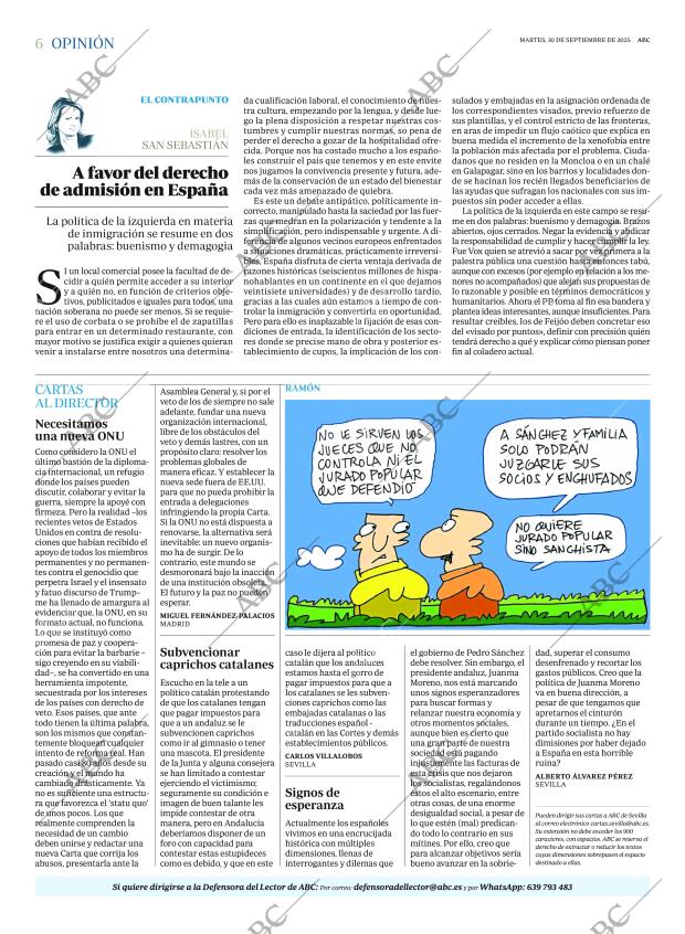 ABC SEVILLA 30-09-2025 página 6