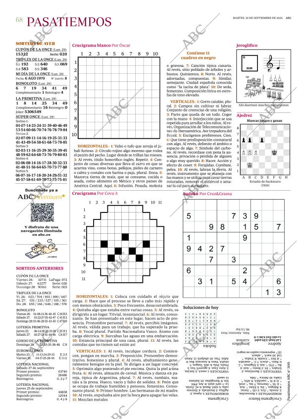 ABC SEVILLA 30-09-2025 página 68