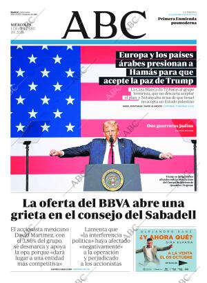 ABC MADRID 01-10-2025 página 1
