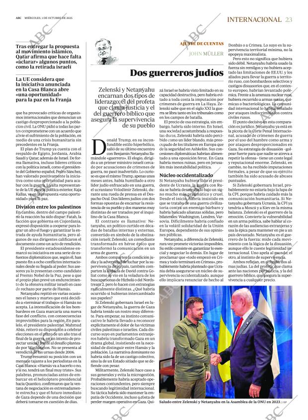 ABC MADRID 01-10-2025 página 23