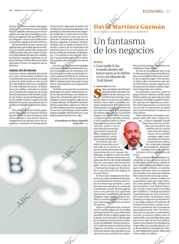 ABC MADRID 01-10-2025 página 29