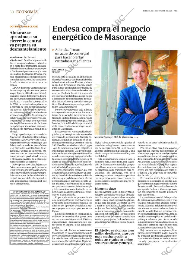 ABC MADRID 01-10-2025 página 30