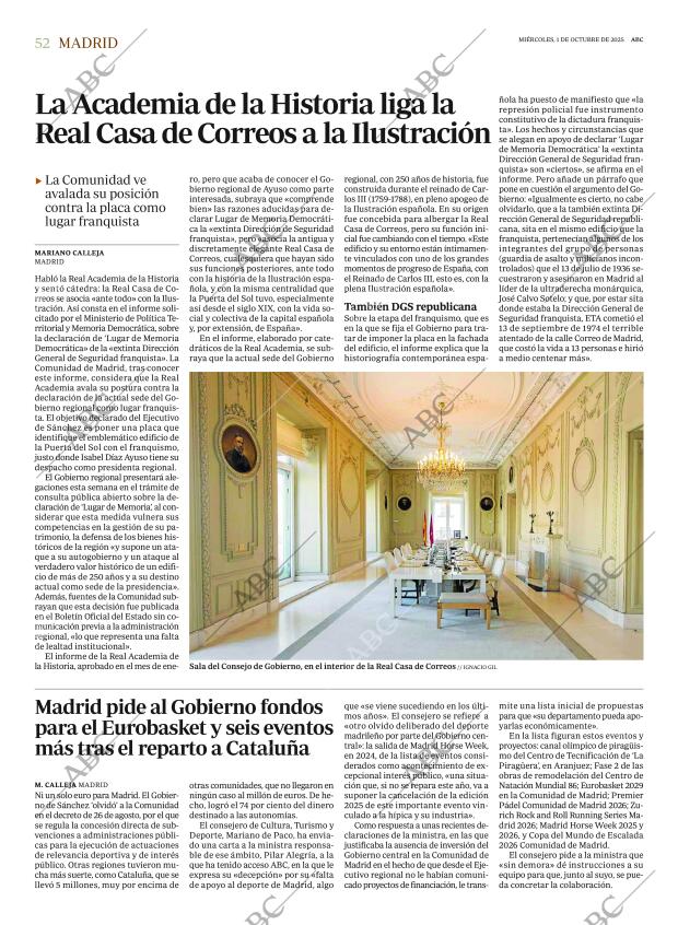 ABC MADRID 01-10-2025 página 52