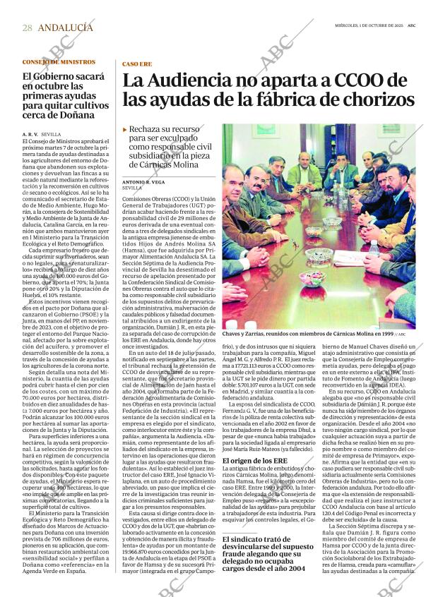 ABC SEVILLA 01-10-2025 página 28