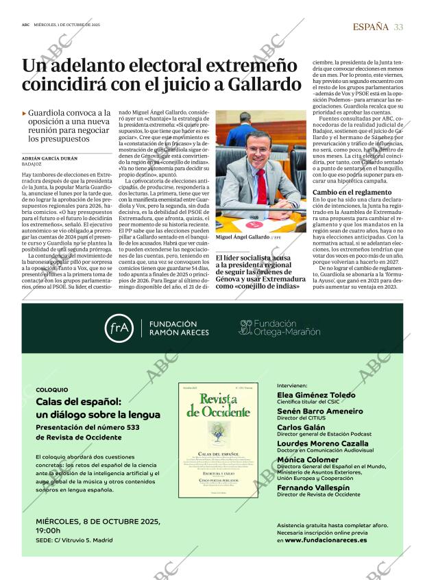 ABC SEVILLA 01-10-2025 página 33