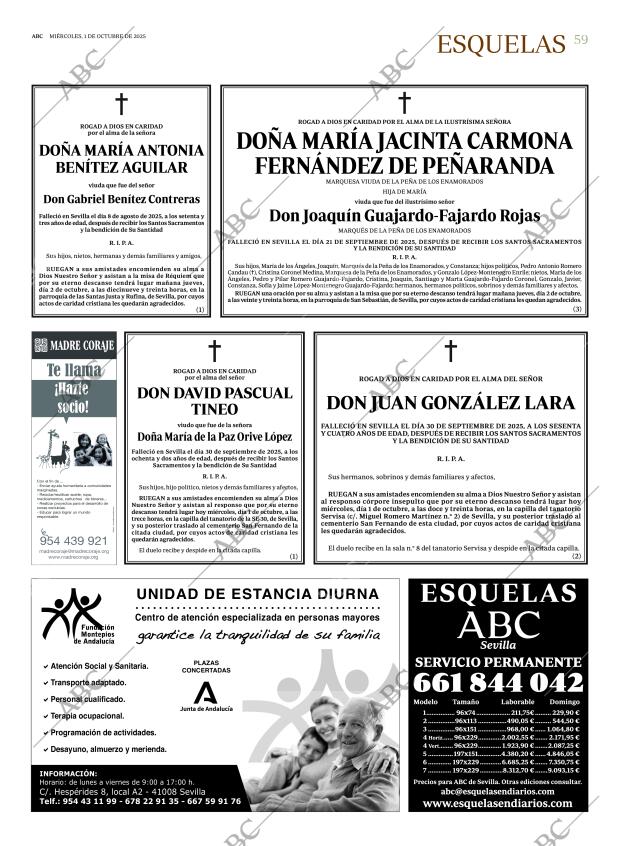 ABC SEVILLA 01-10-2025 página 59
