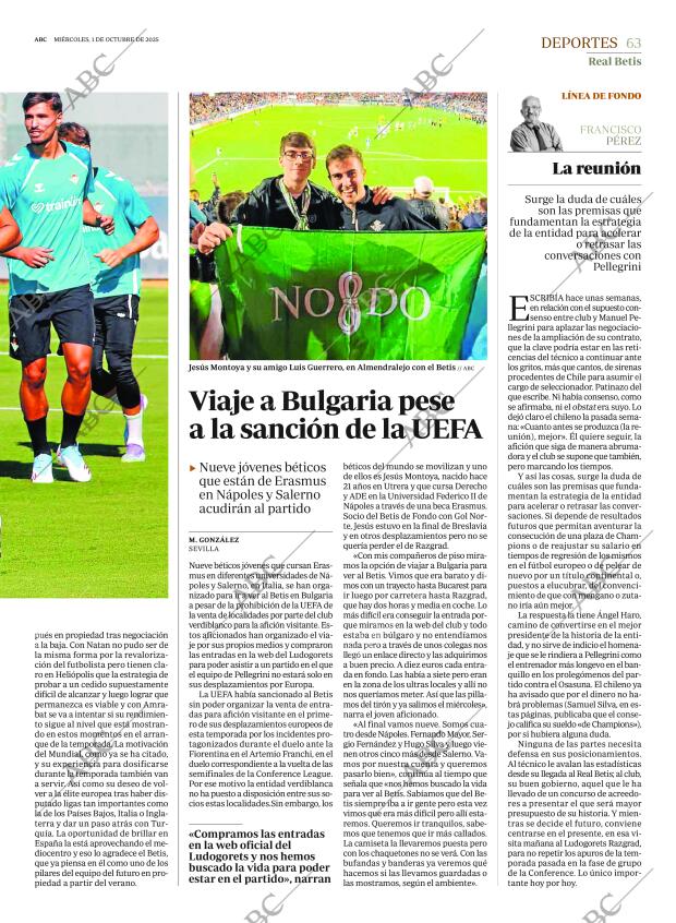 ABC SEVILLA 01-10-2025 página 63