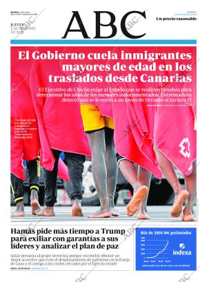 ABC MADRID 02-10-2025 página 1