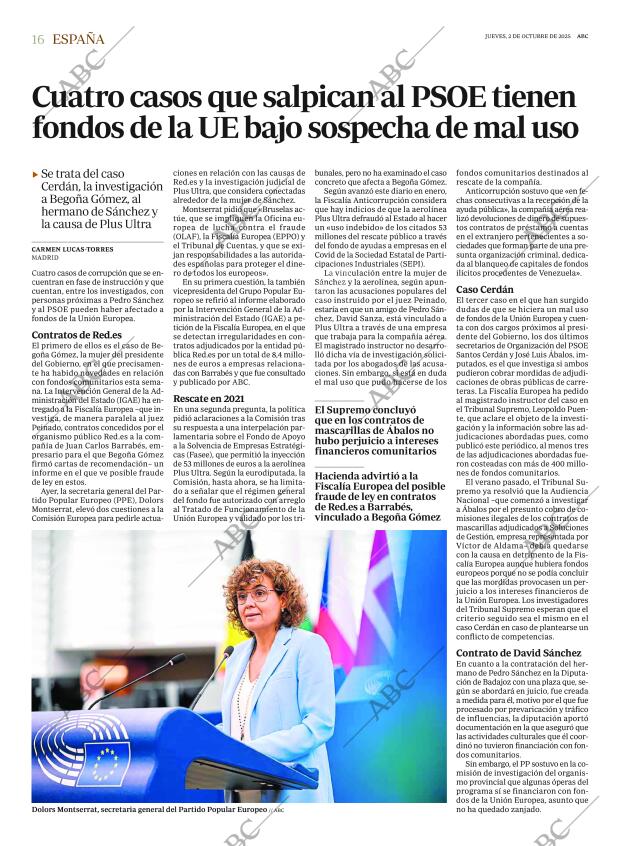 ABC MADRID 02-10-2025 página 16