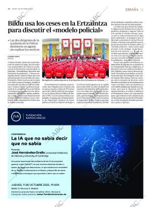 ABC MADRID 02-10-2025 página 21