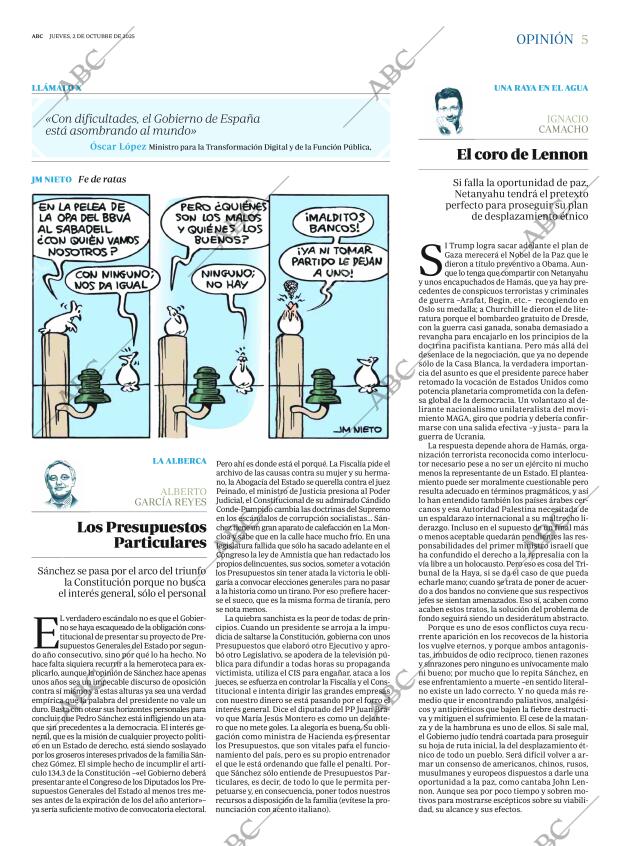 ABC MADRID 02-10-2025 página 5