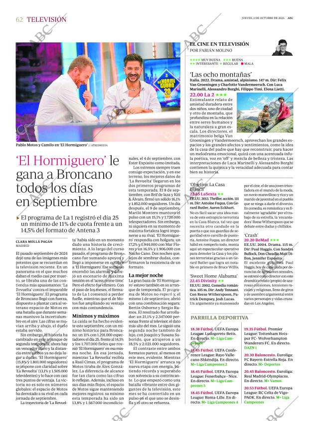 ABC MADRID 02-10-2025 página 62