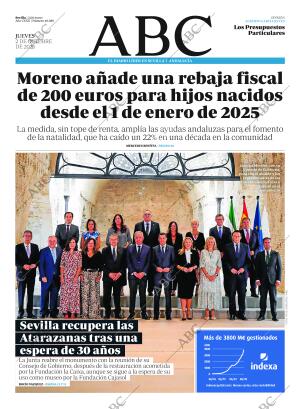ABC SEVILLA 02-10-2025 página 1