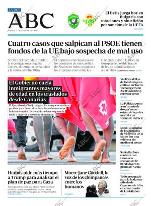 ABC SEVILLA 02-10-2025 página 2
